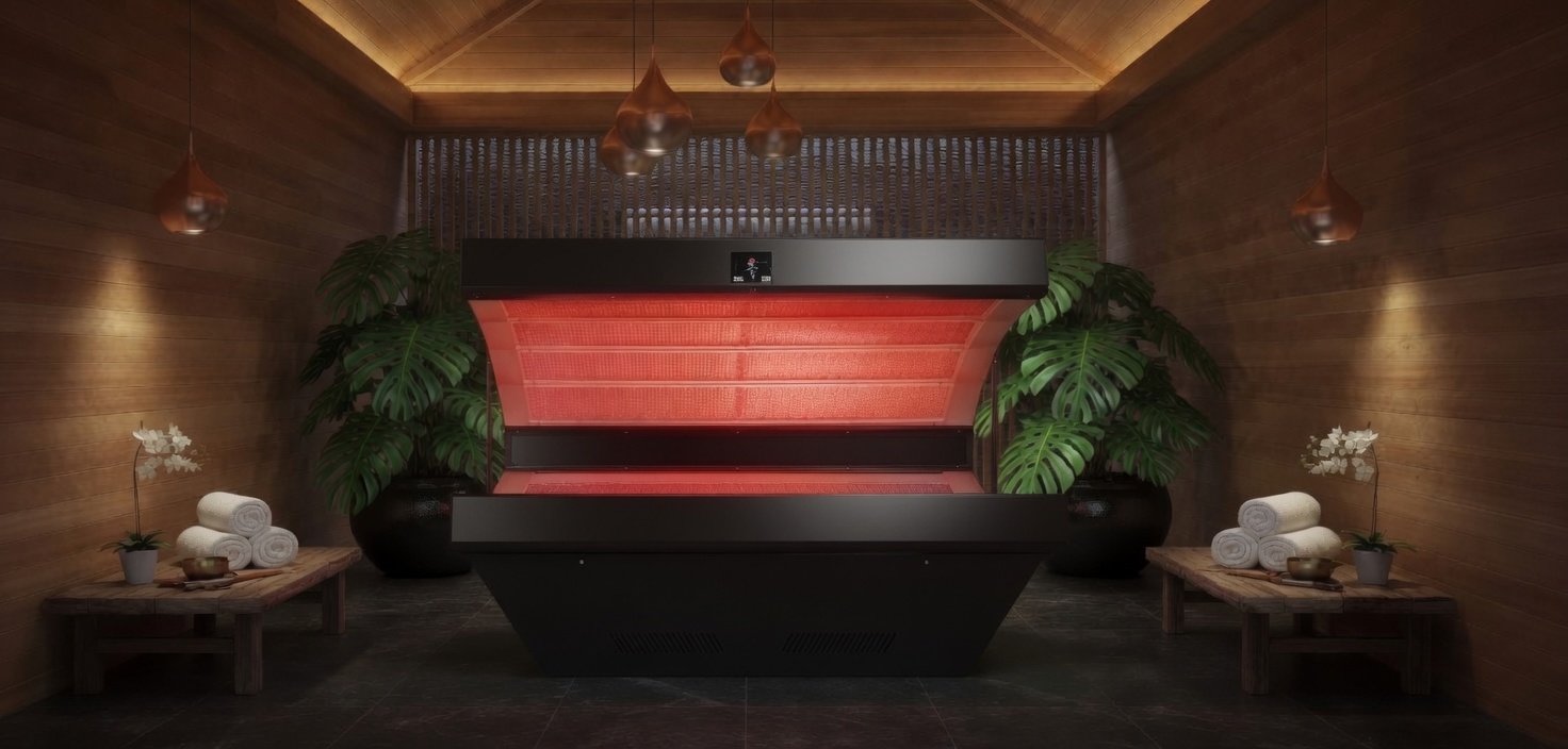 PureExos RedBed full-body photobiomodulation bed